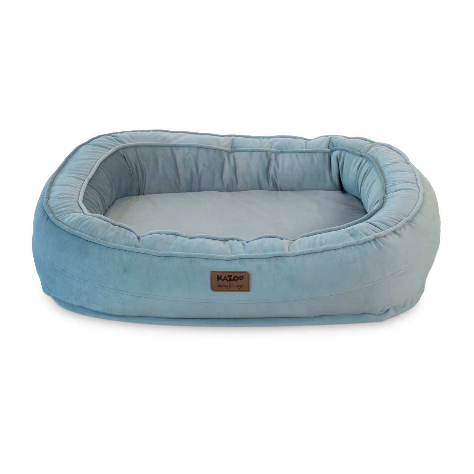 Kazoo Loop Neck Support Pet Bed - Blue