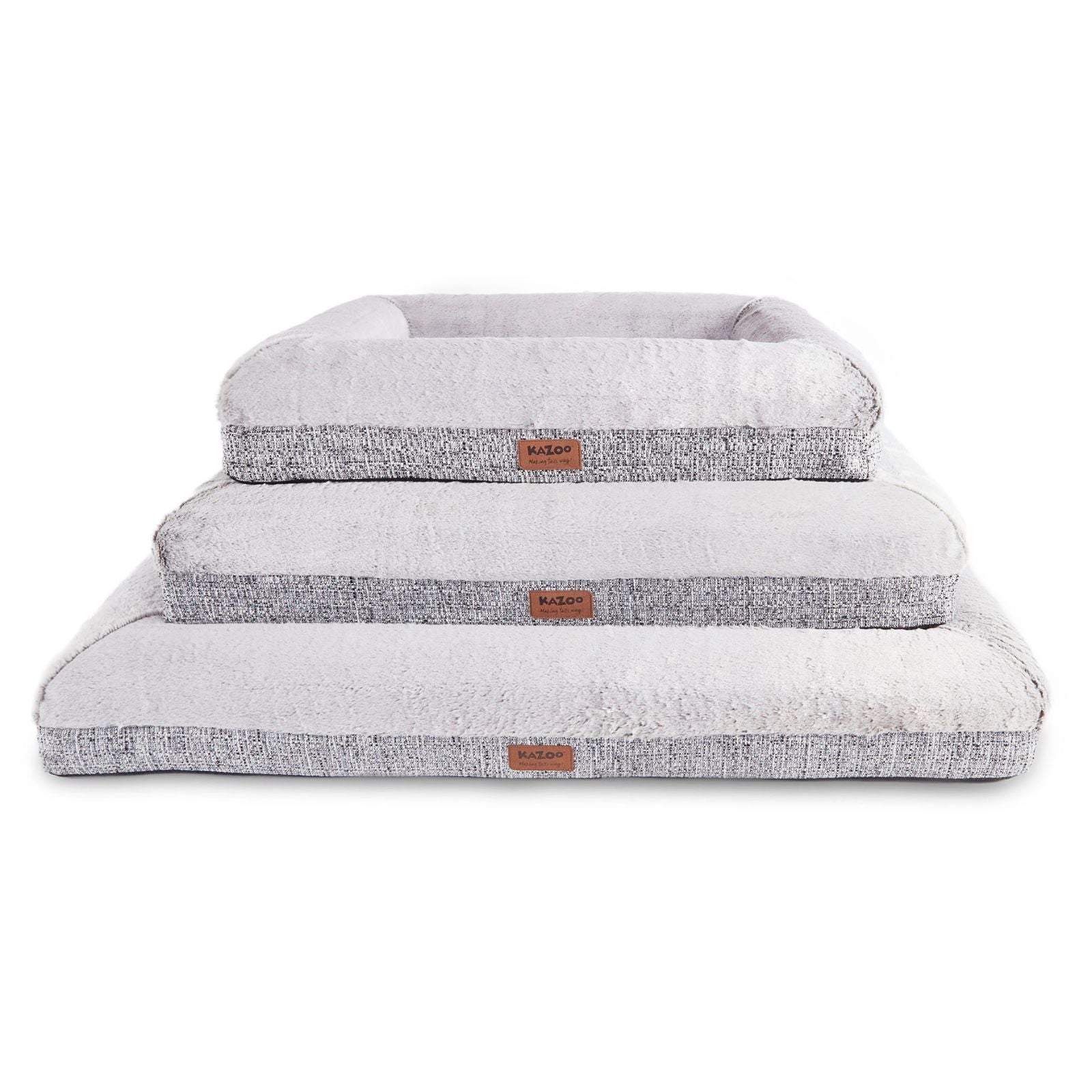 Kazoo Wombat Pet Bed - Cream Boucle