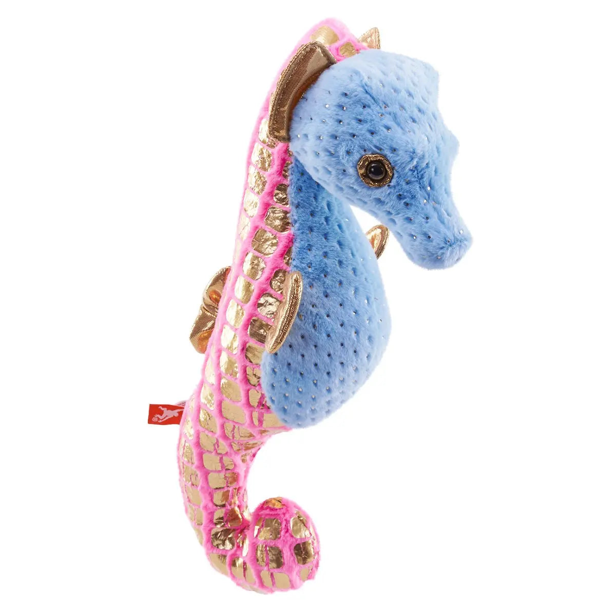 Kids Plush Seahorse Foilkins Blue - Kellyville Pets