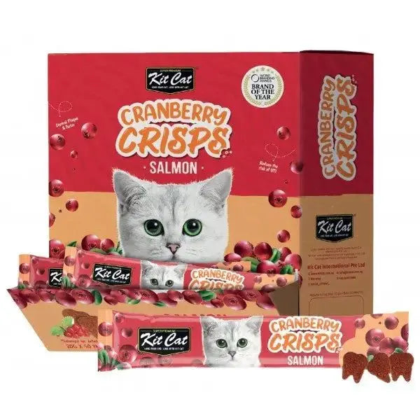 Kit Cat Cranberry Crisps - Salmon Kit Cat