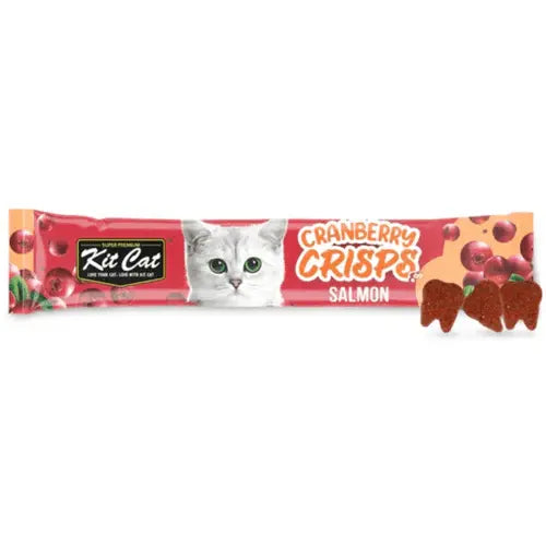 Kit Cat Cranberry Crisps - Salmon - Kellyville Pets