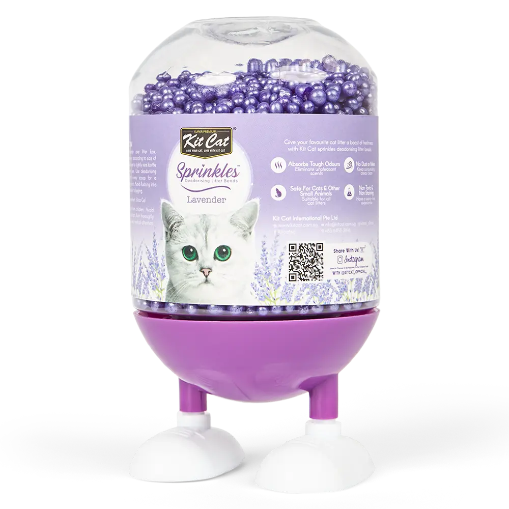Kit Cat Deo Litter Sprinkles Lavender 240g Kit Cat