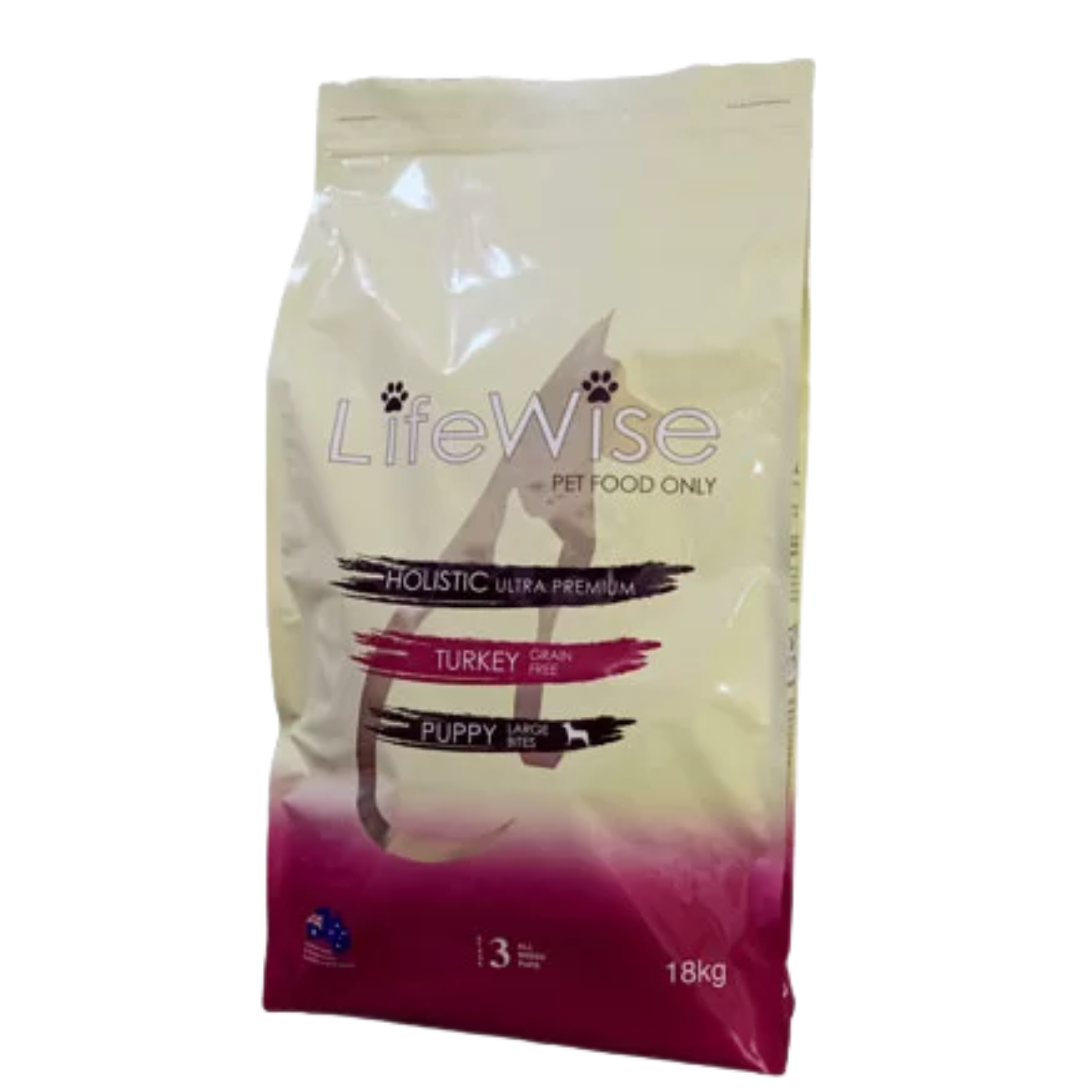 Lifewise Puppy Food Turkey and Veg - Large Bites - Grain Free Lifewise