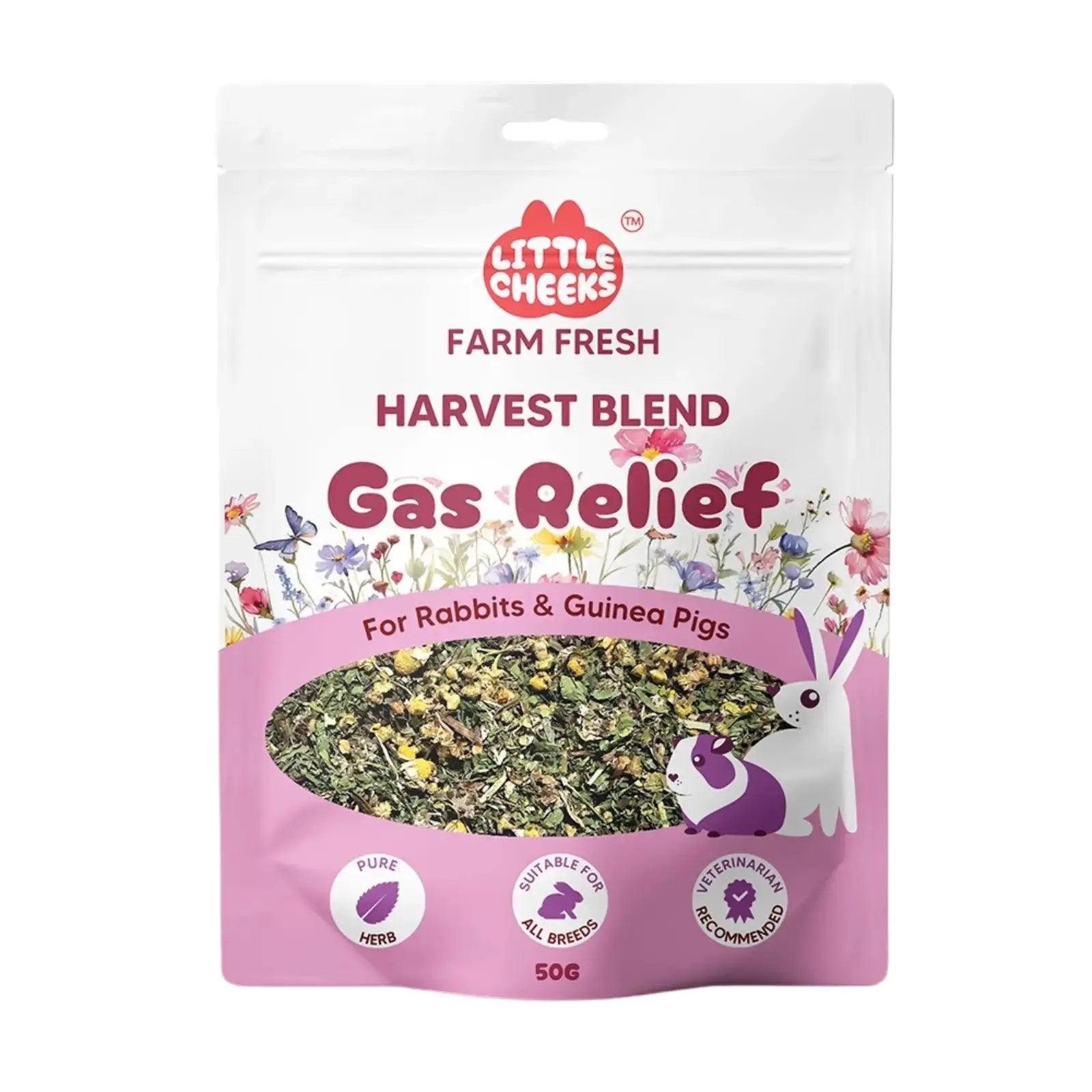 Little Cheeks Farm Fresh Harvest Blend Gas Relief 50g Little Cheeks