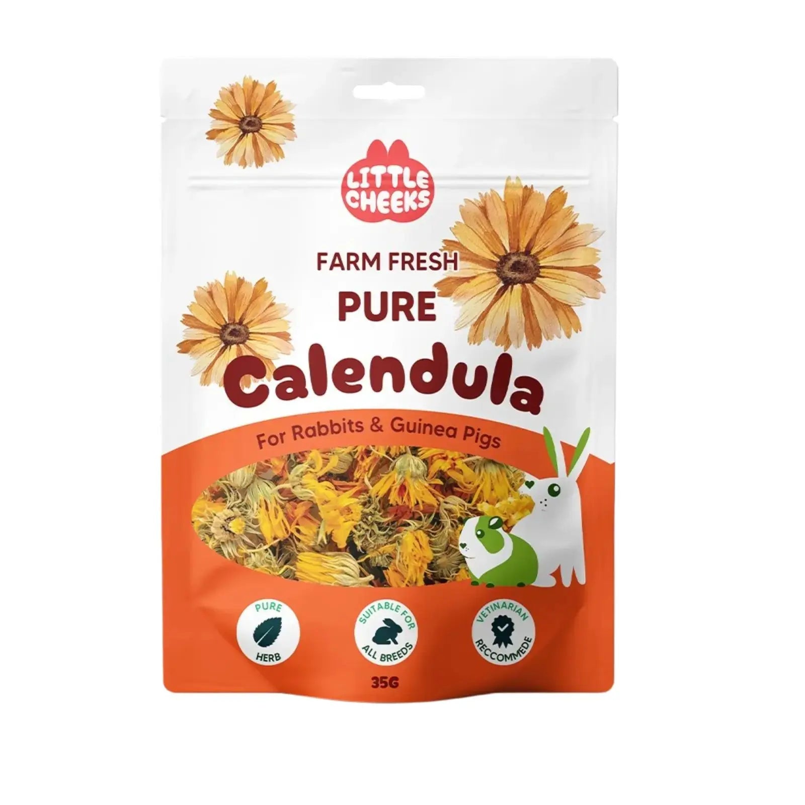 Little Cheeks Farm Fresh Pure Calendula 35g Little Cheeks