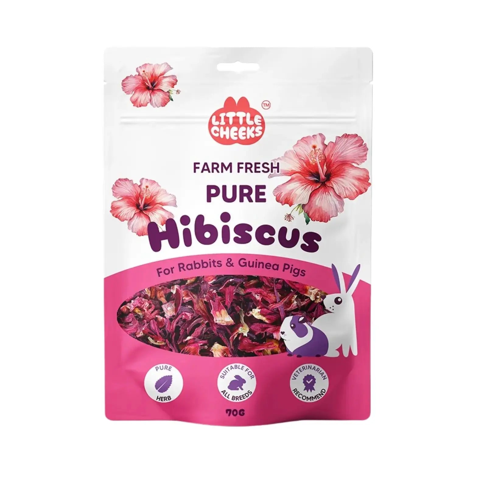 Little Cheeks Farm Fresh Pure Hibiscus 35g Little Cheeks