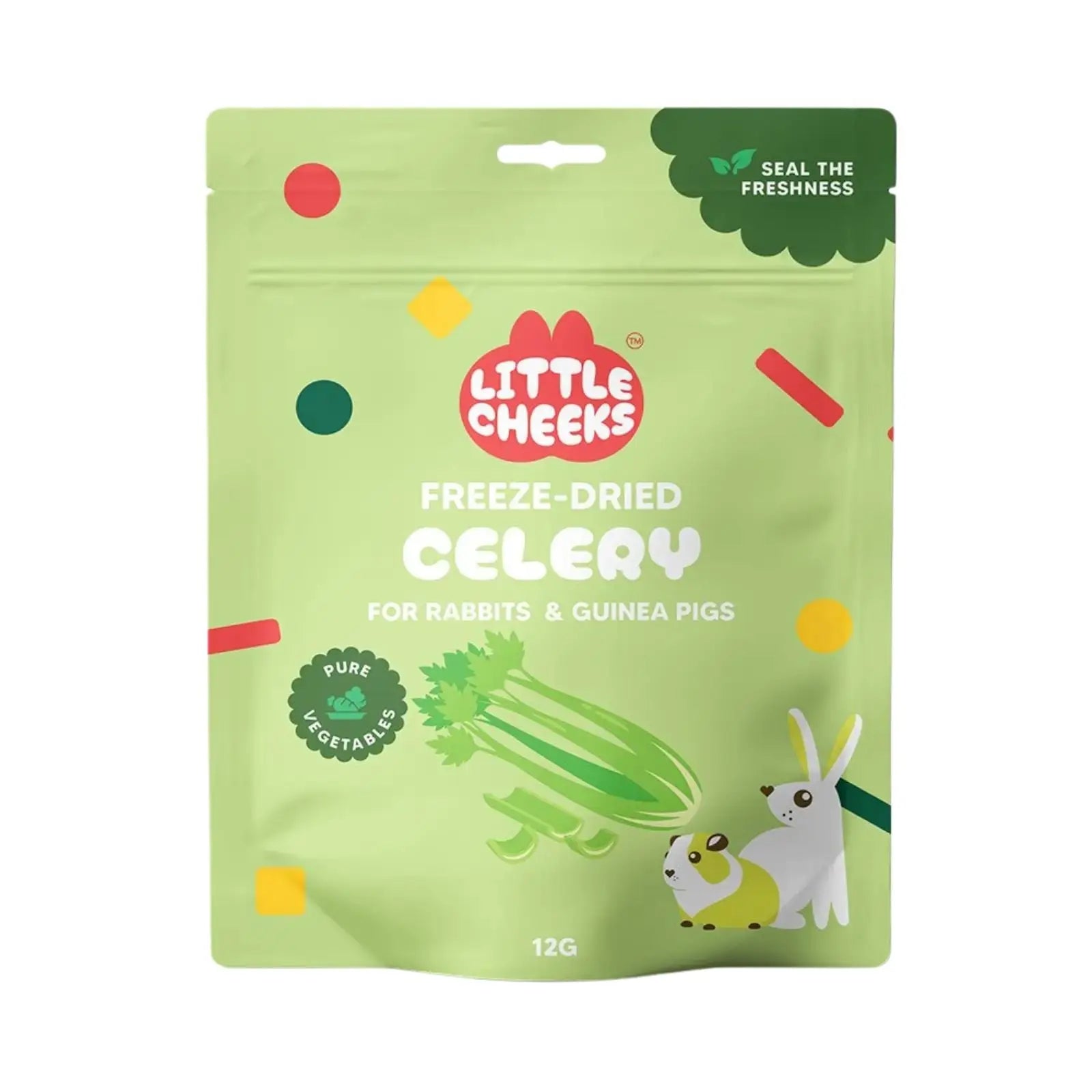 Little Cheeks Freeze-Dried Celery for Small Animals 12g Little Cheeks