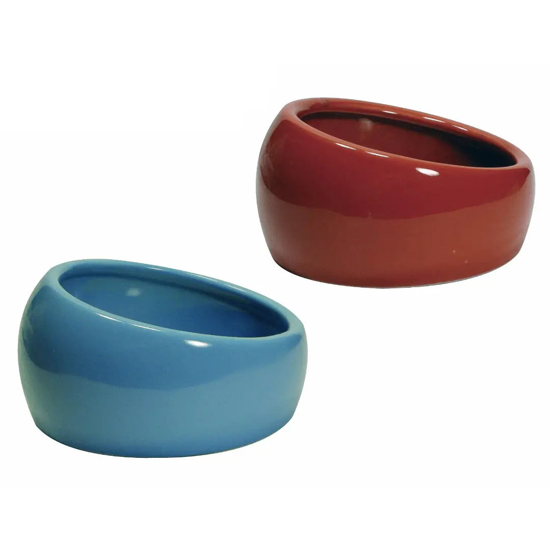 Living World Ceramic Ergonomic Pet Dish - Kellyville Pets