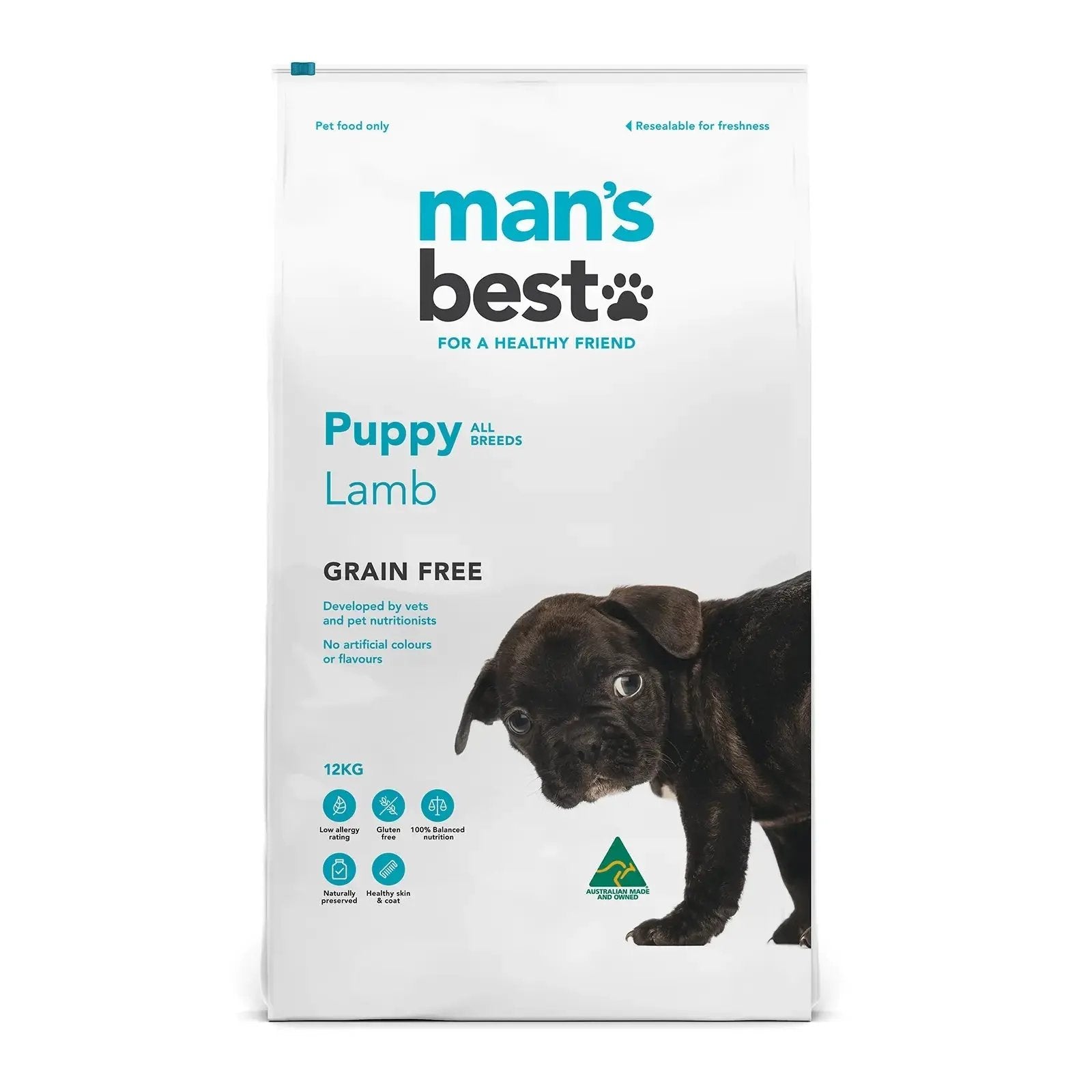 🎁 Man's Best Dog Food Puppy Lamb (100% off) Mans Best