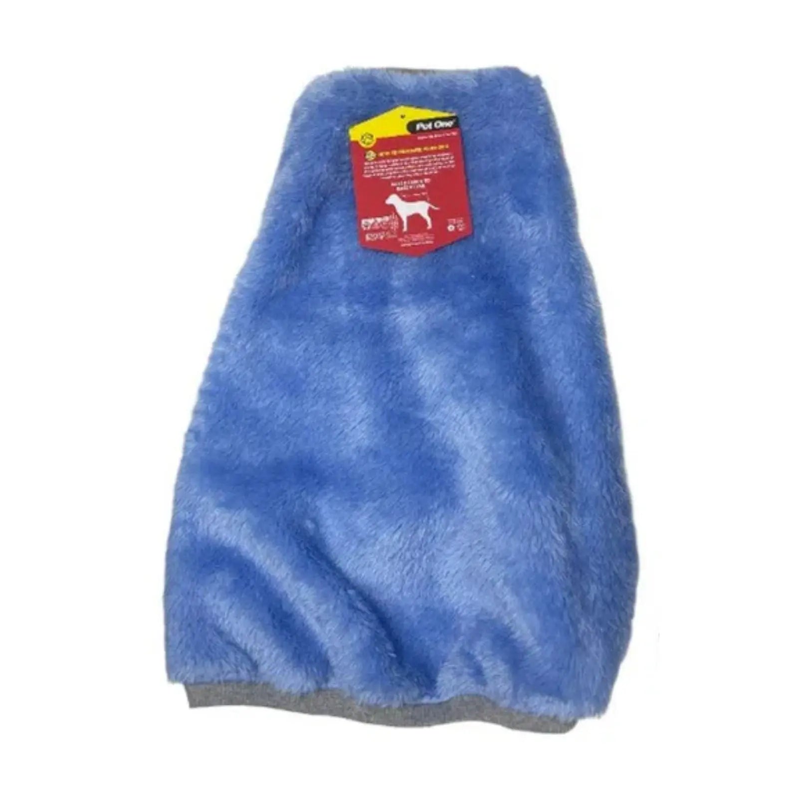 Pet One Dog NightComfy Plush Jumper - Blue Pet One