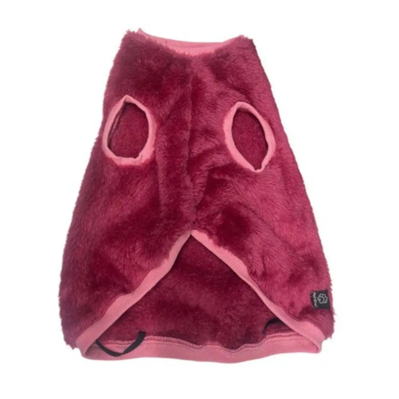 Pet One Dog NightComfy Plush Jumper - Dark Pink Pet One