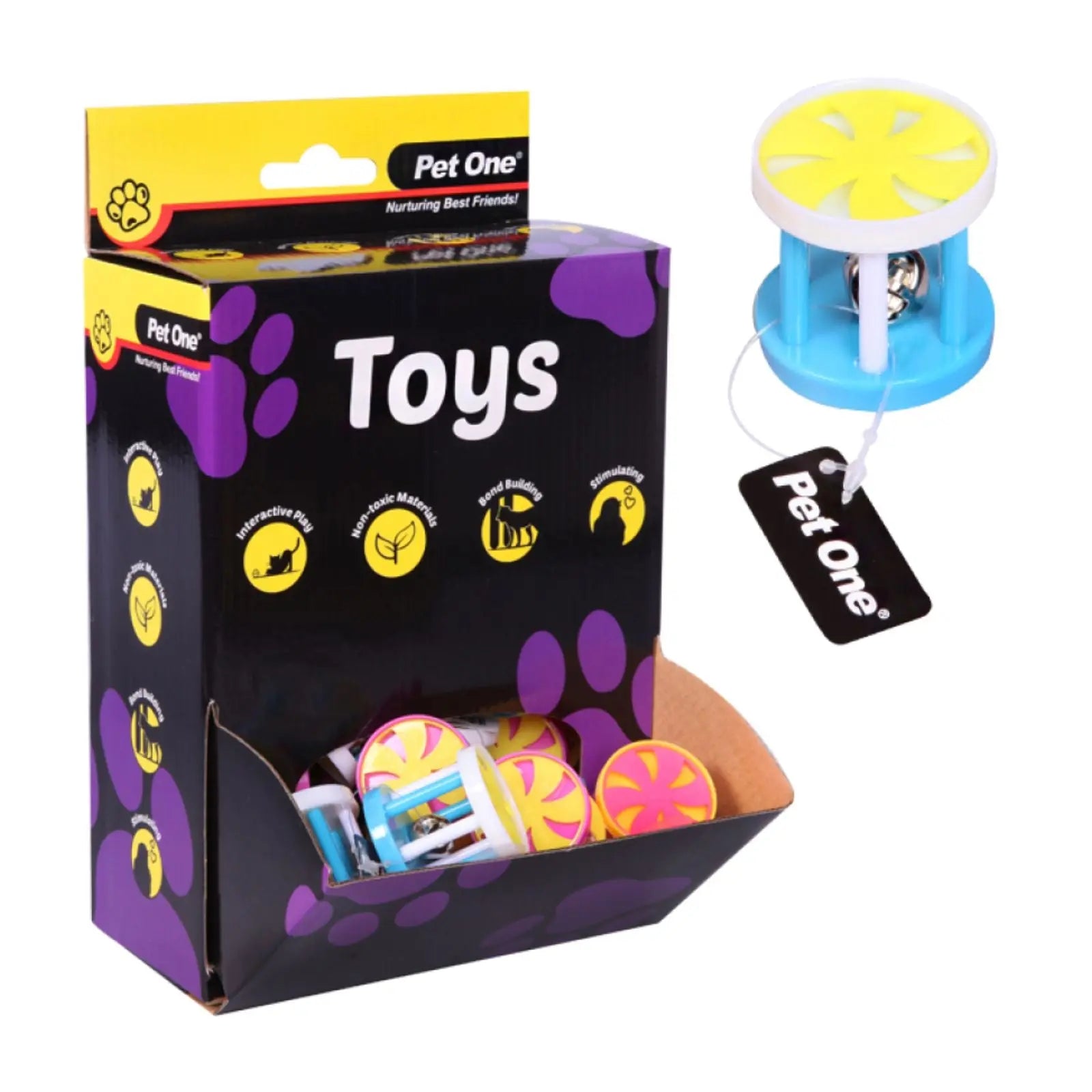 Pet One Roller with Bell Cat Toy Pet One