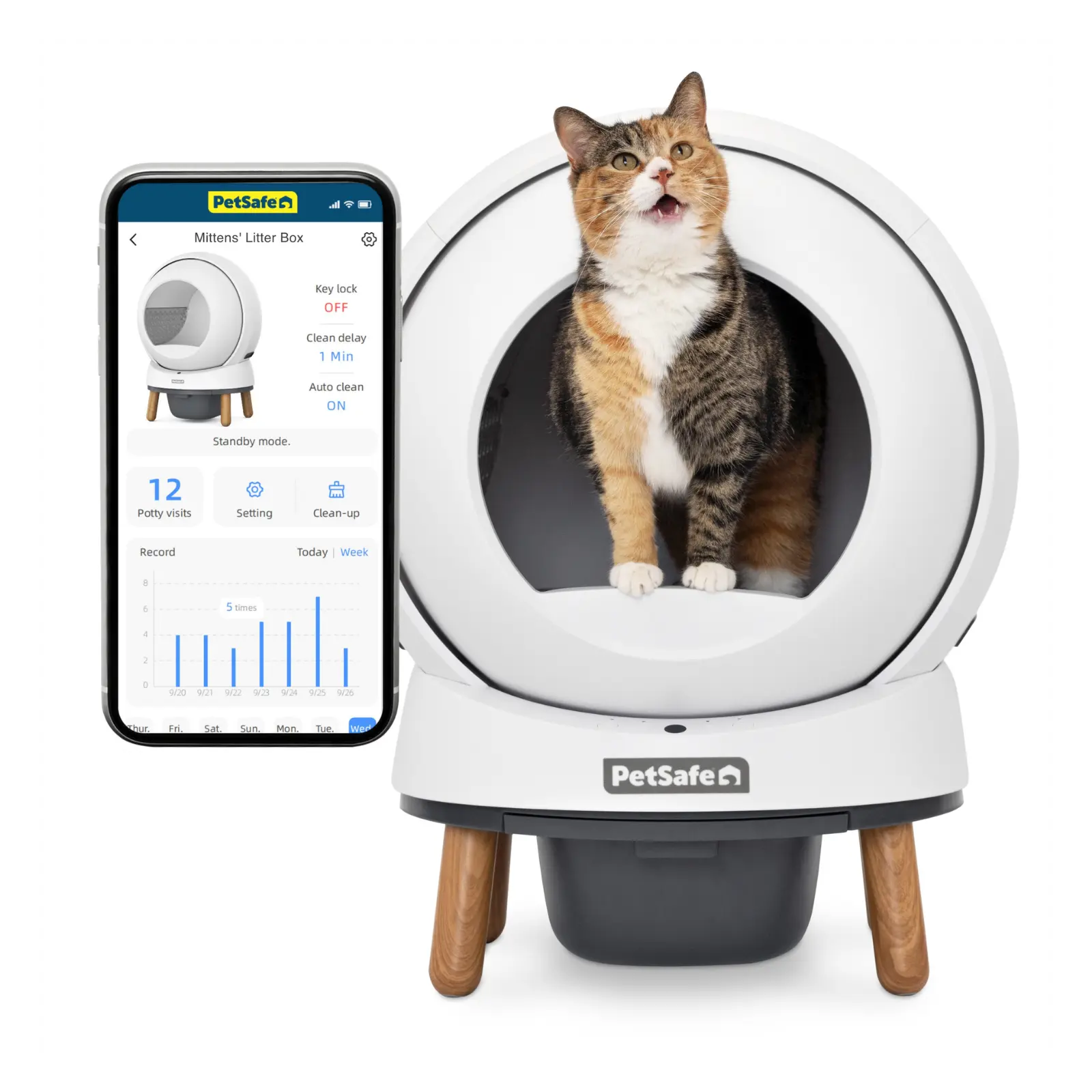 PetSafe ScoopFree SmartSpin Self-Cleaning Litter Box PetSafe