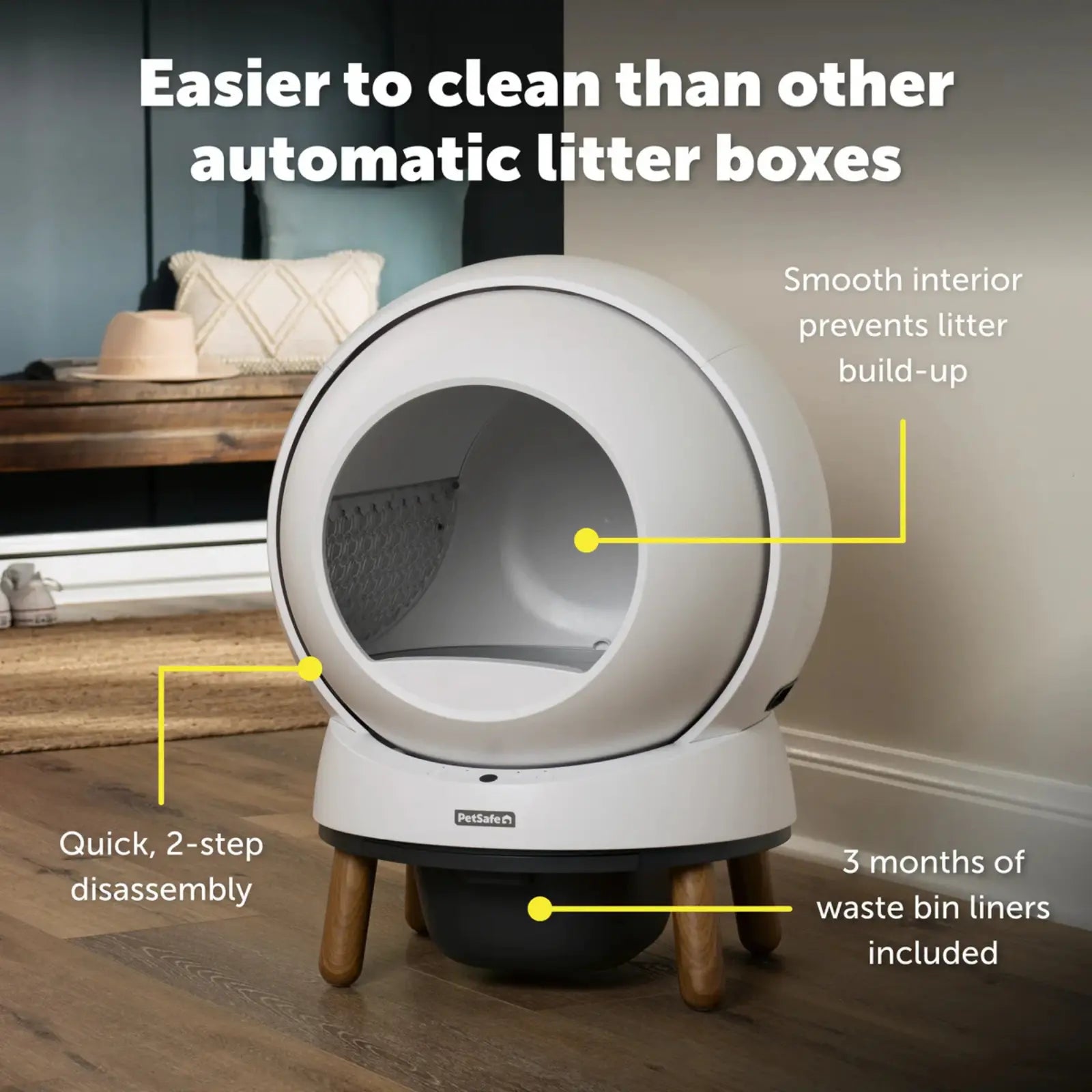 PetSafe ScoopFree SmartSpin Self-Cleaning Litter Box PetSafe