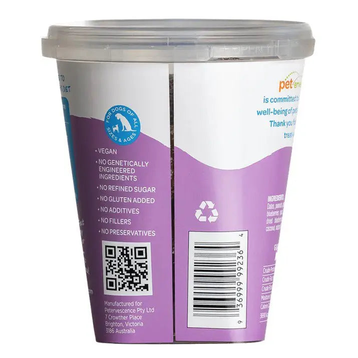 Petervescence Treat - A - Balls Peanut Butter, Blueberry & Banana - Kellyville Pets