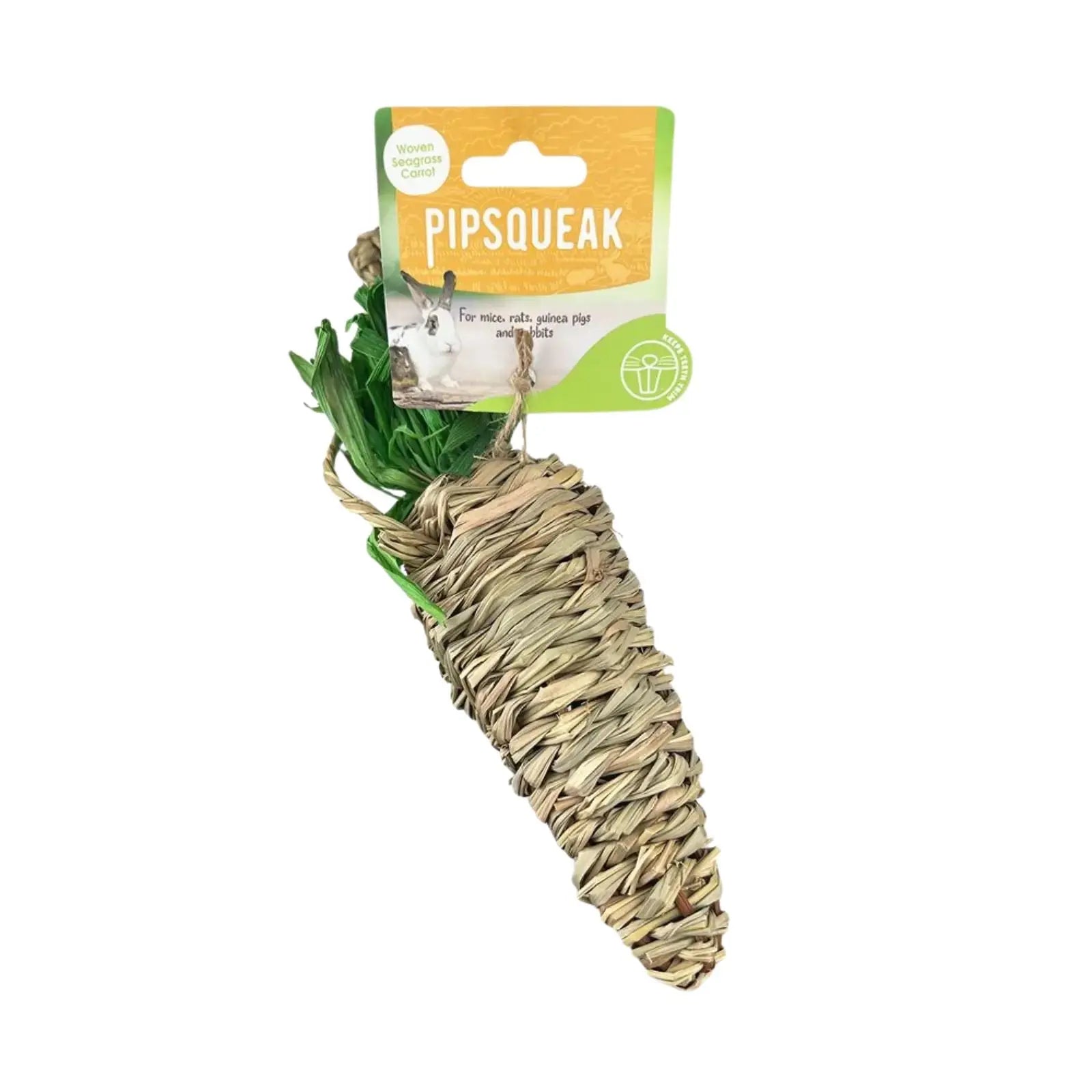Pipsqueak Chew Seagrass Carrot PipSqueak