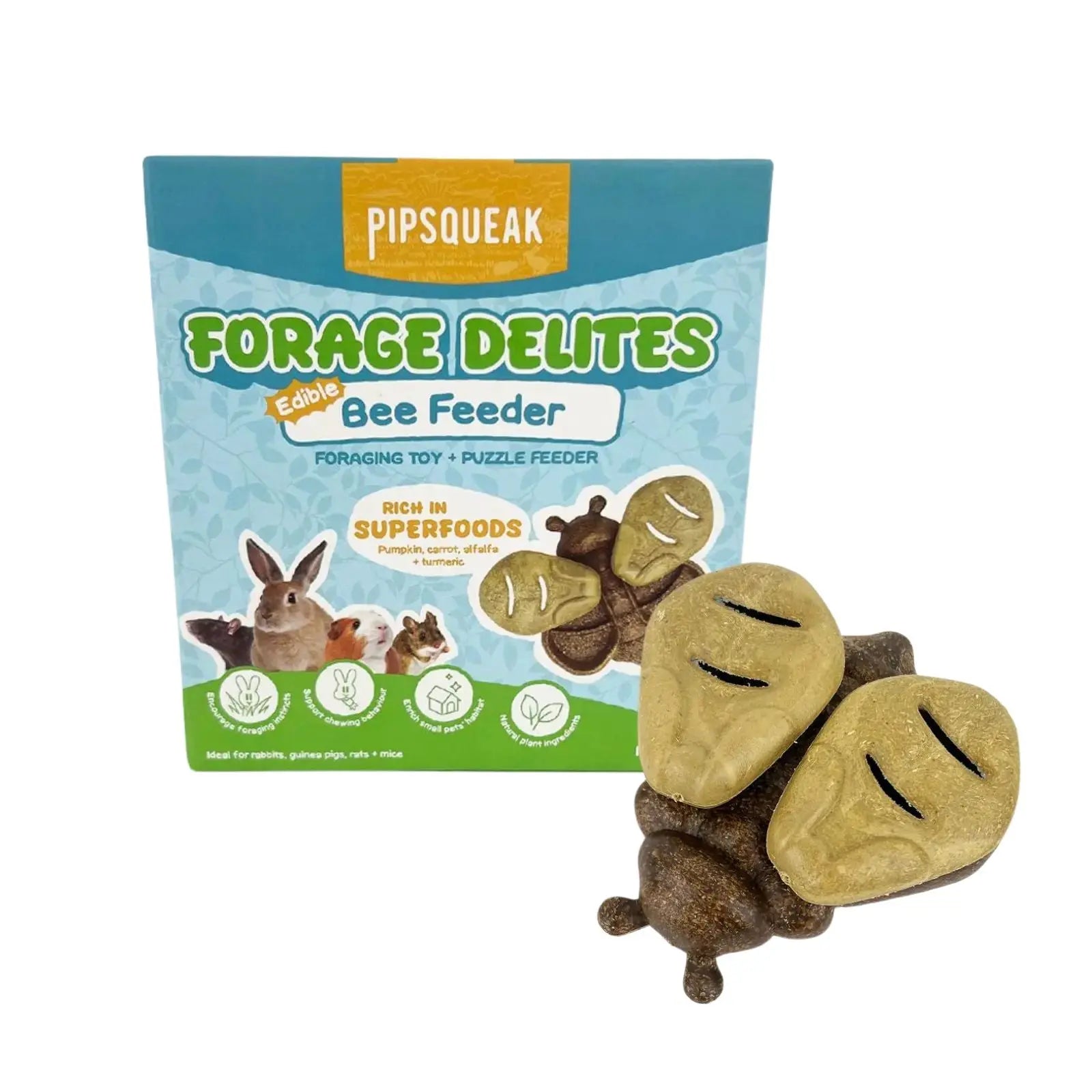 Pipsqueak Forage Delites Edible Bee Feeder PipSqueak