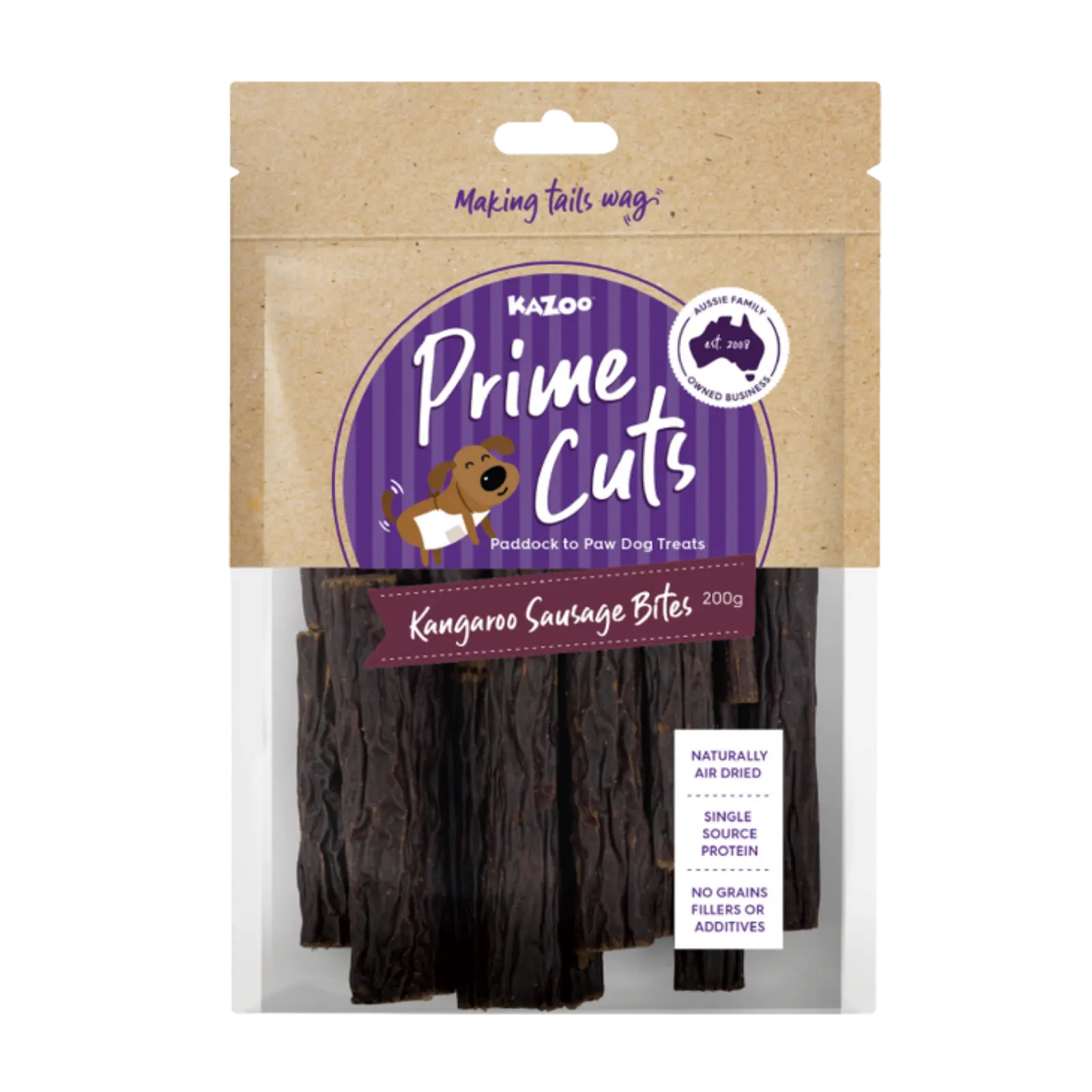 Prime Cuts Kangaroo Sausage Bites - 200g Prime Cuts