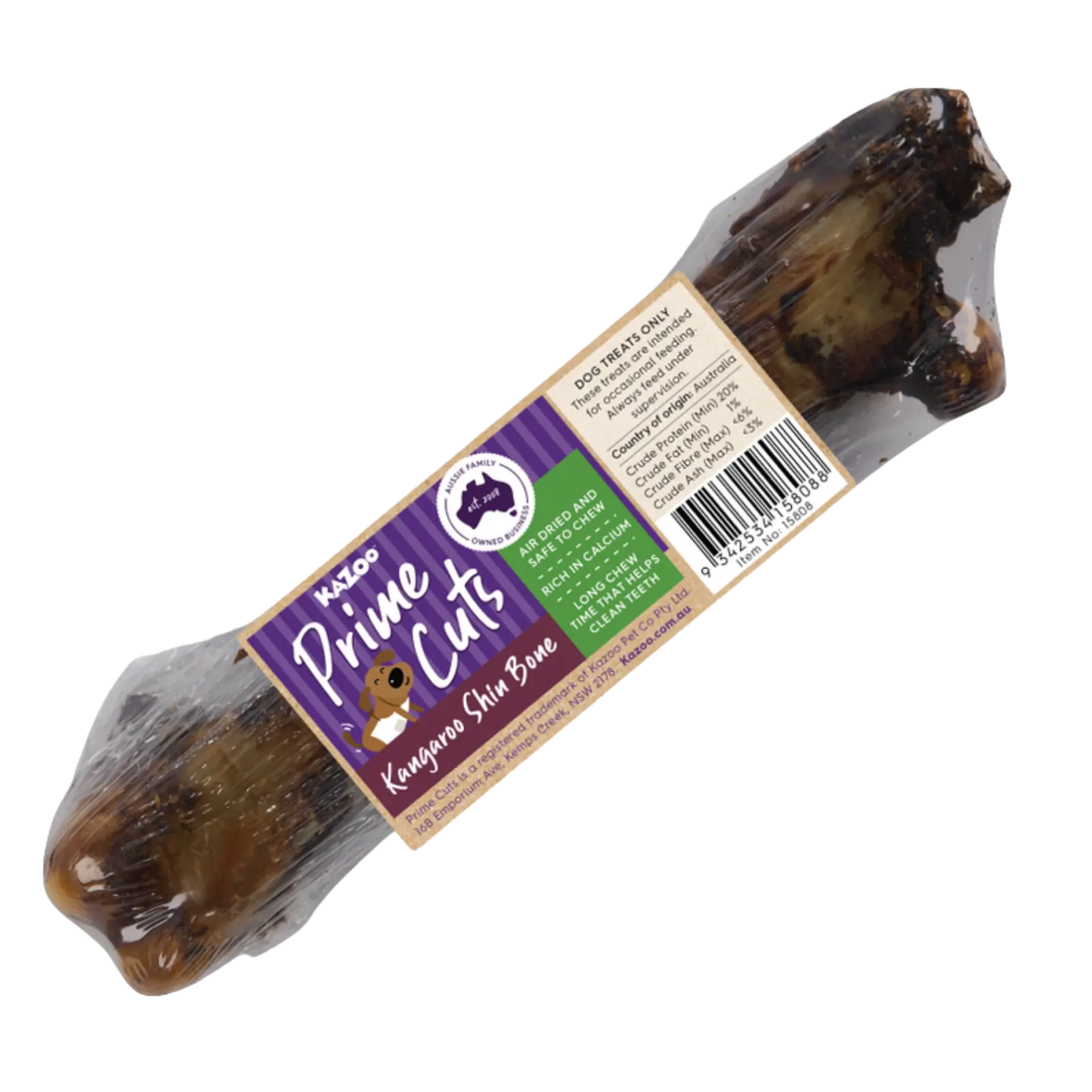 Prime Cuts Kangaroo Shin Bone 1 Pack Prime Cuts