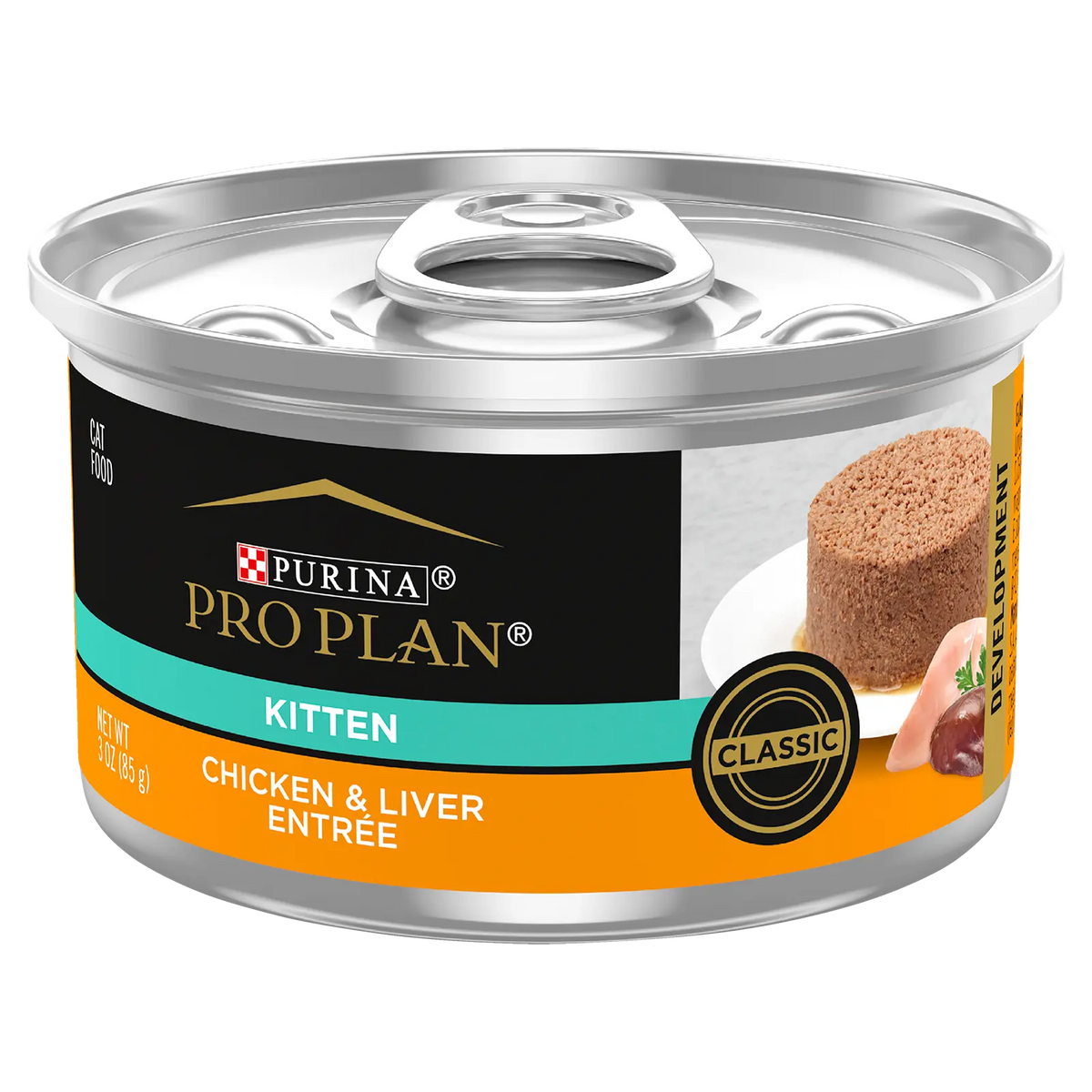 Pro Plan Cat Food Can Kitten Chicken & Liver Entrée Proplan