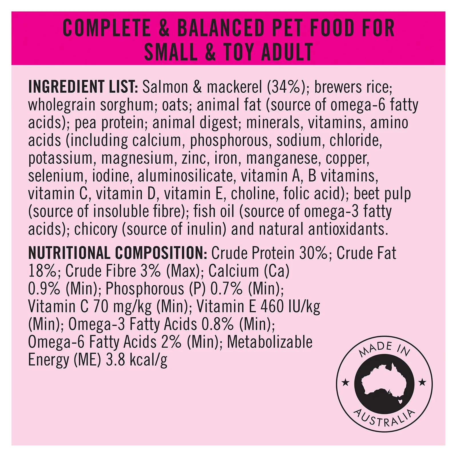 Pro Plan Dog Food Sensitive Skin & Stomach Small & Toy Breed - Kellyville Pets