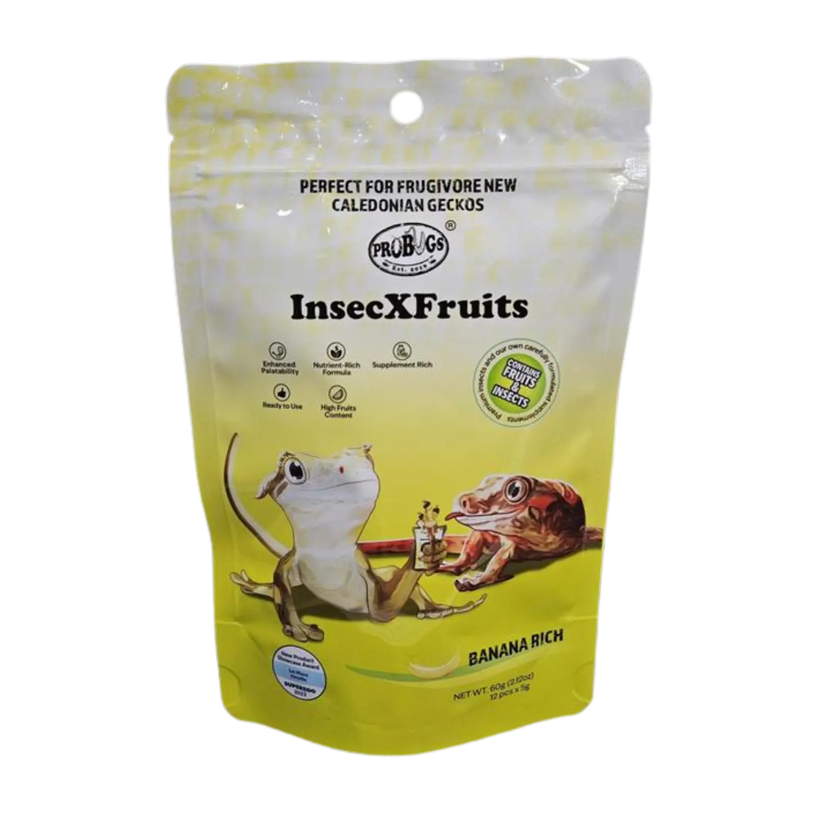 Probugs InsecXFruits Banana Puree - 12 x 5g Probugs