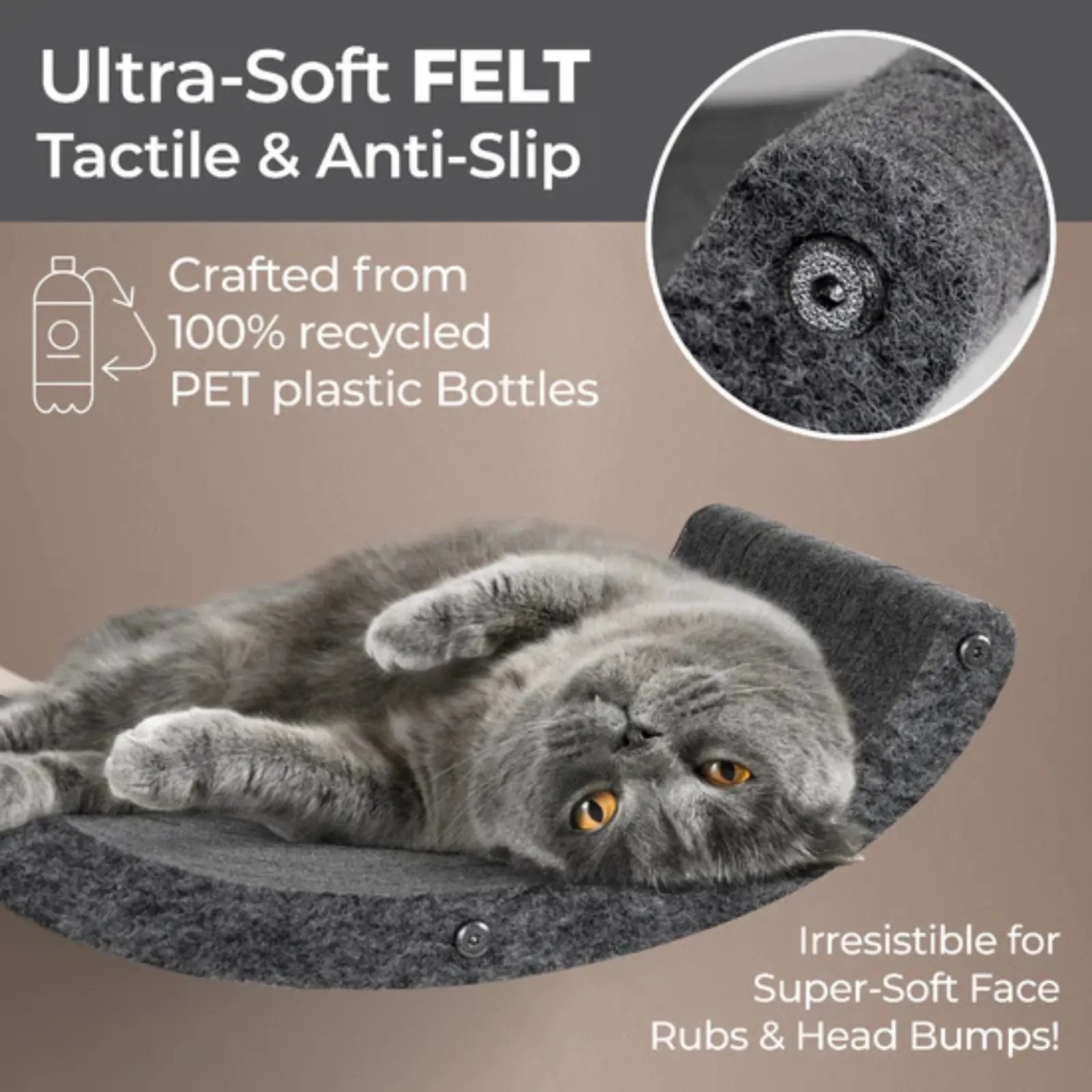 Pryde Pets Cat Climber Shelves - Set of 4 Pryde Pets