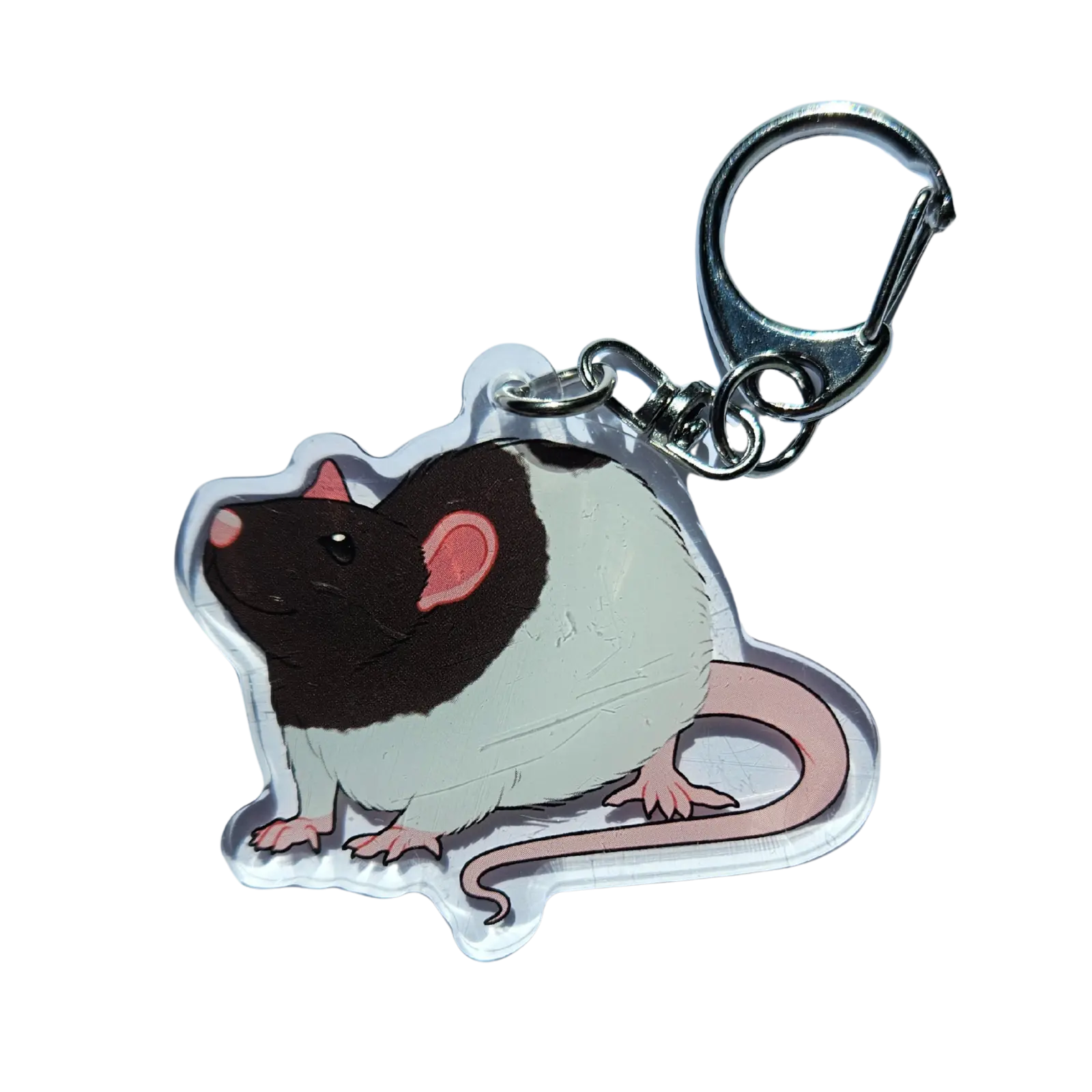 Rat Acrylic Keychain Hecko Gecko