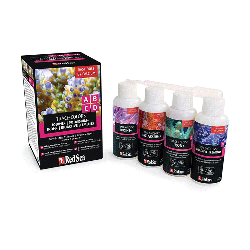 Red Sea Coral Colour ABCD Trial Pack Red Sea