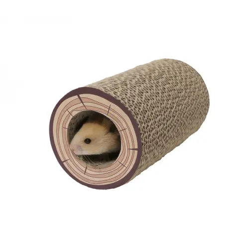 Rosewood Shred - A - Log Corrugated Tunnel - Kellyville Pets