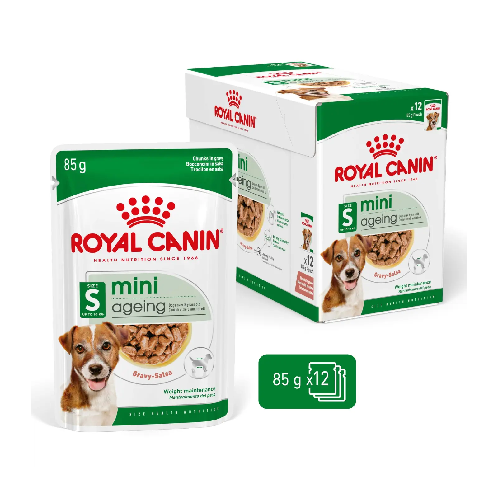Royal Canin Dog Food Pouch Ageing 12+ Mini Royal Canin