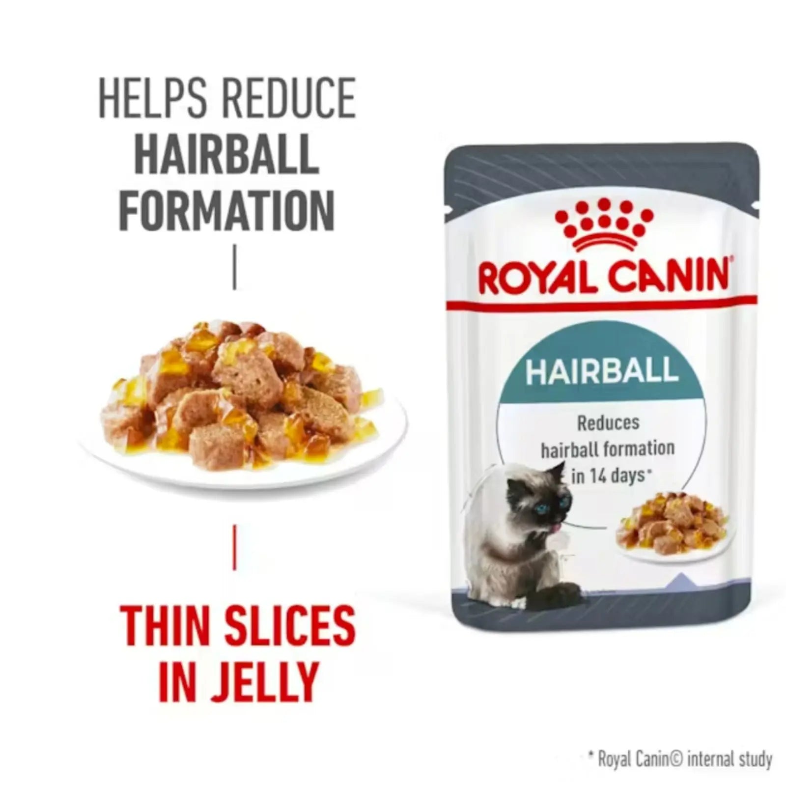 Royal Canin Hairball Jelly 85g 12 Pack Royal Canin