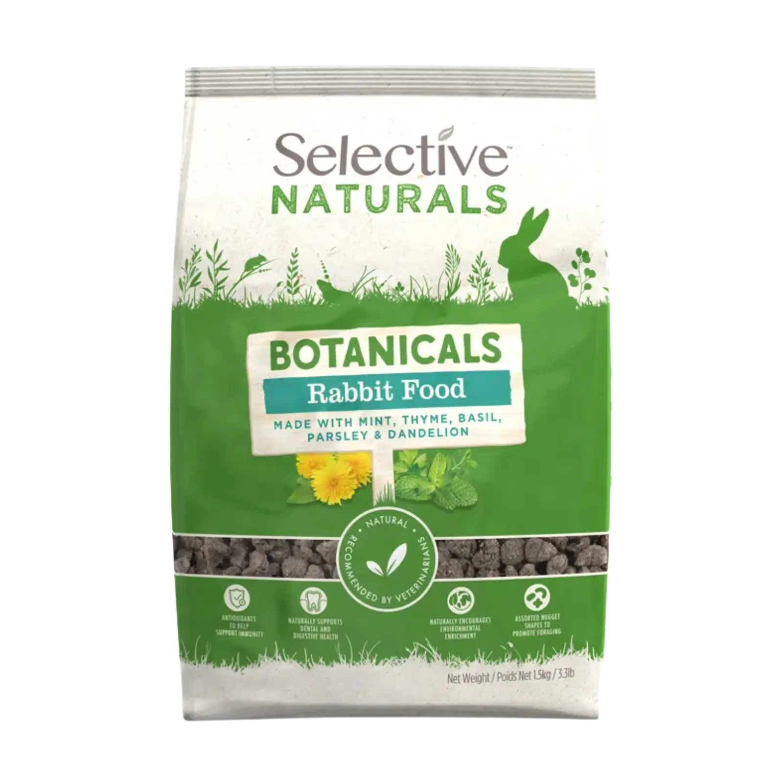 Science Selective Botanicals Rabbit Food 1.5kg Science Selective