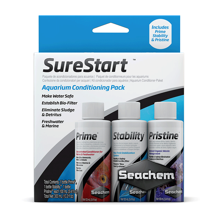 Seachem Sure Start 3 Pack Seachem