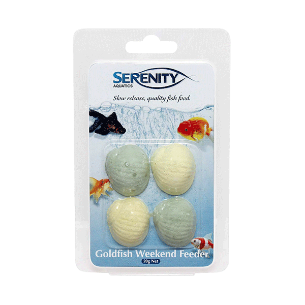 Serenity Goldfish Vacation & Weekend Feeder Serenity