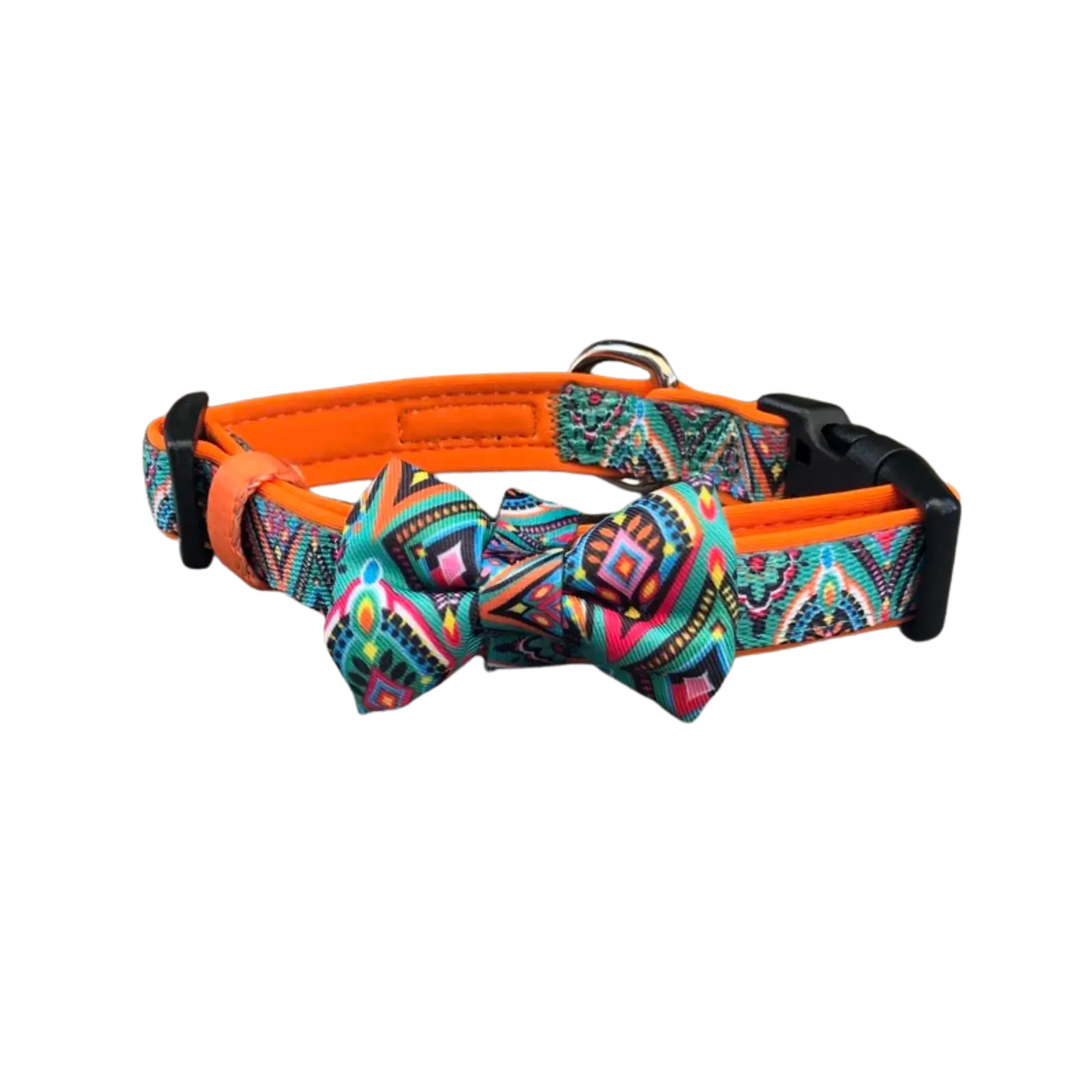 Soapy Moose Dog Collar and Bow Tie - Moroccan Sunrise Soapy Moose
