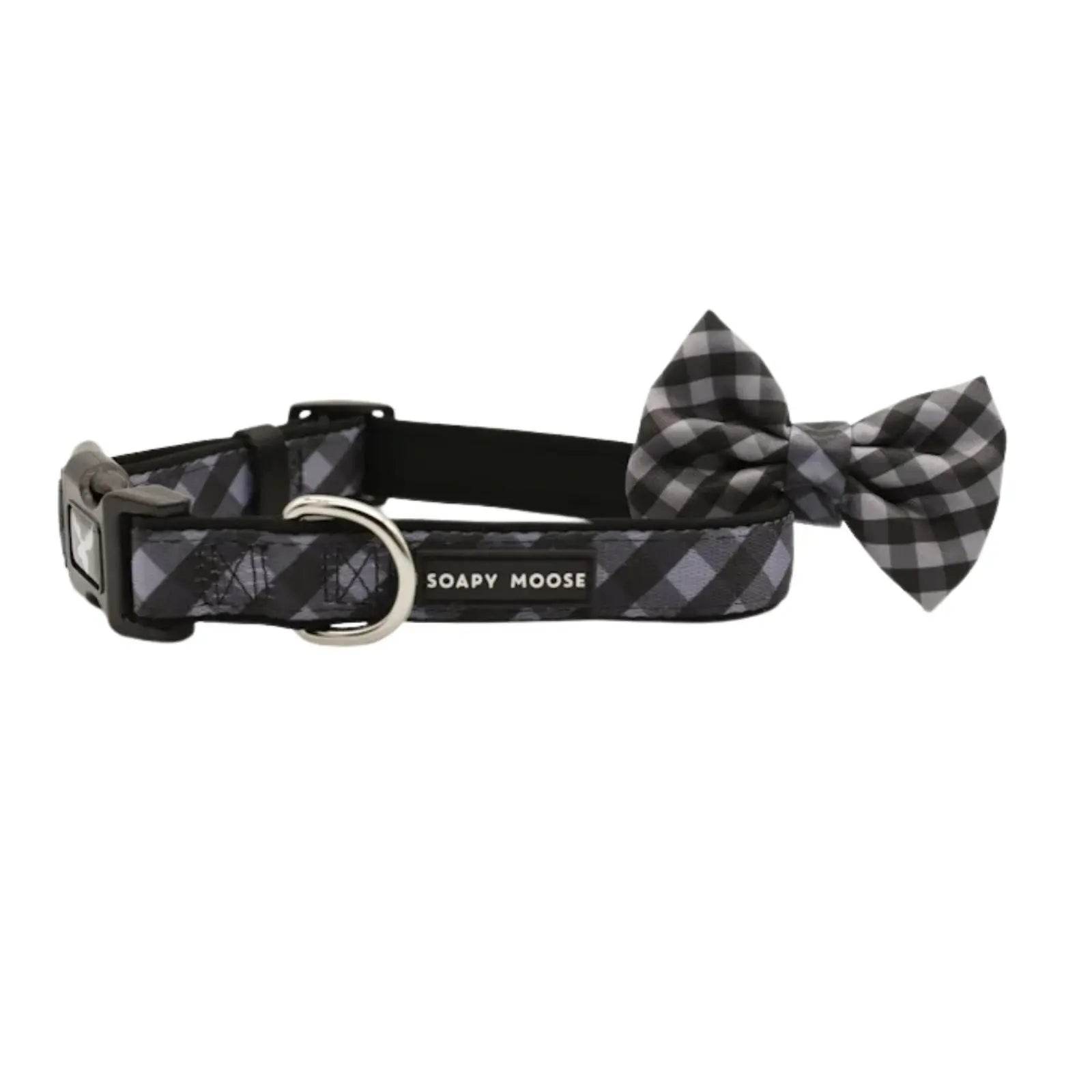 Soapy Moose Dog Collar and Bow Tie - The Manhattan Soapy Moose