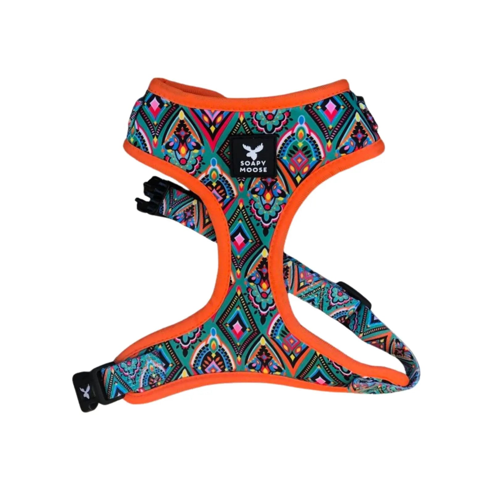 Soapy Moose Dog Harness - Moroccan Sunrise Soapy Moose