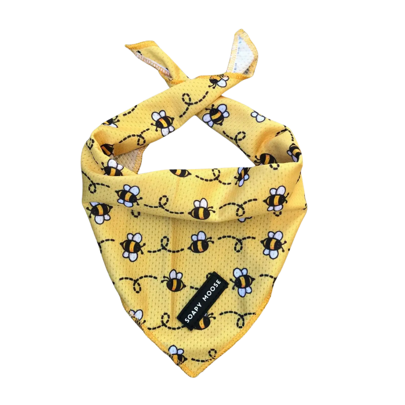 Soapy Moose Pet Bandana - Busy Bee Soapy Moose