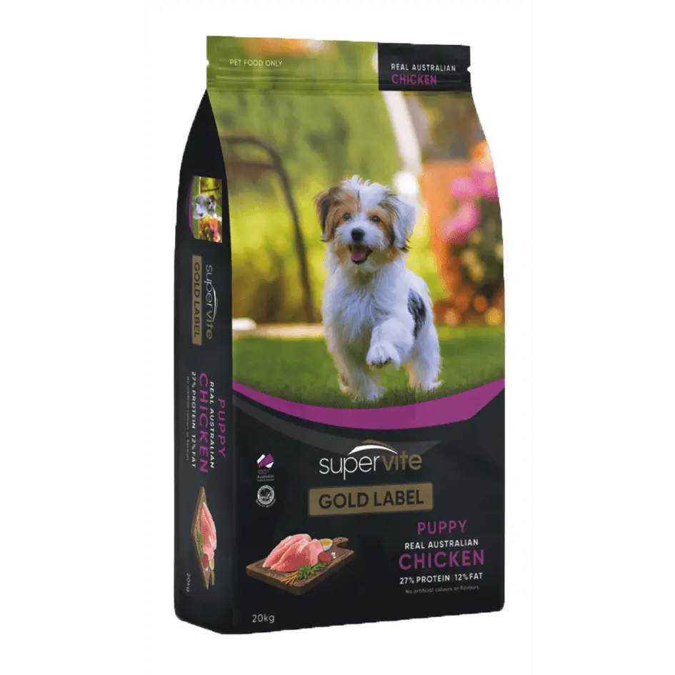 Supervite Gold Dog Food Puppy Chicken - Kellyville Pets