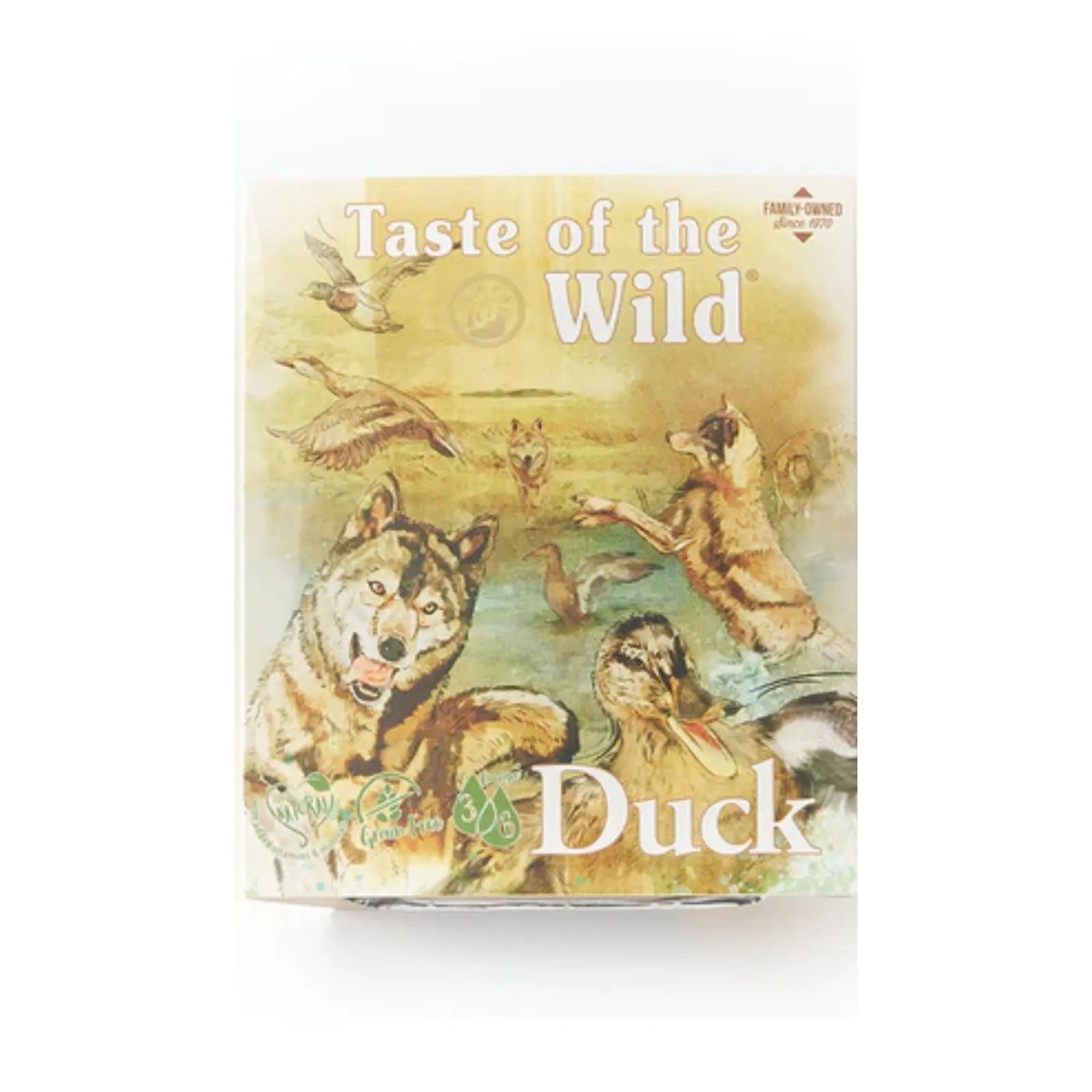 Taste of the Wild Dog Food Tray Duck & Chicken with Fruit & Vegetables Taste of the Wild