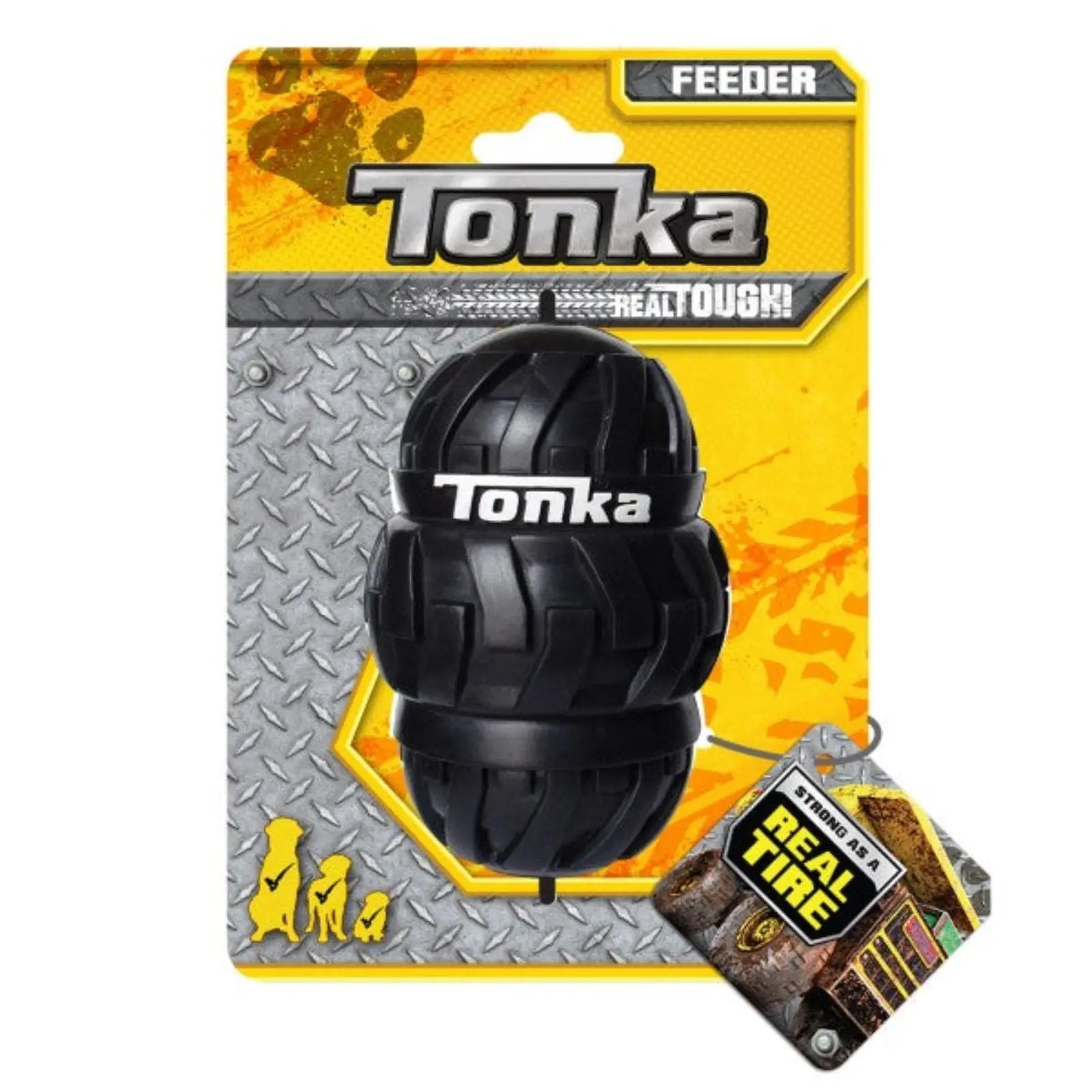 Tonka TriStack Tread Kong Toy - 10cm - Kellyville Pets