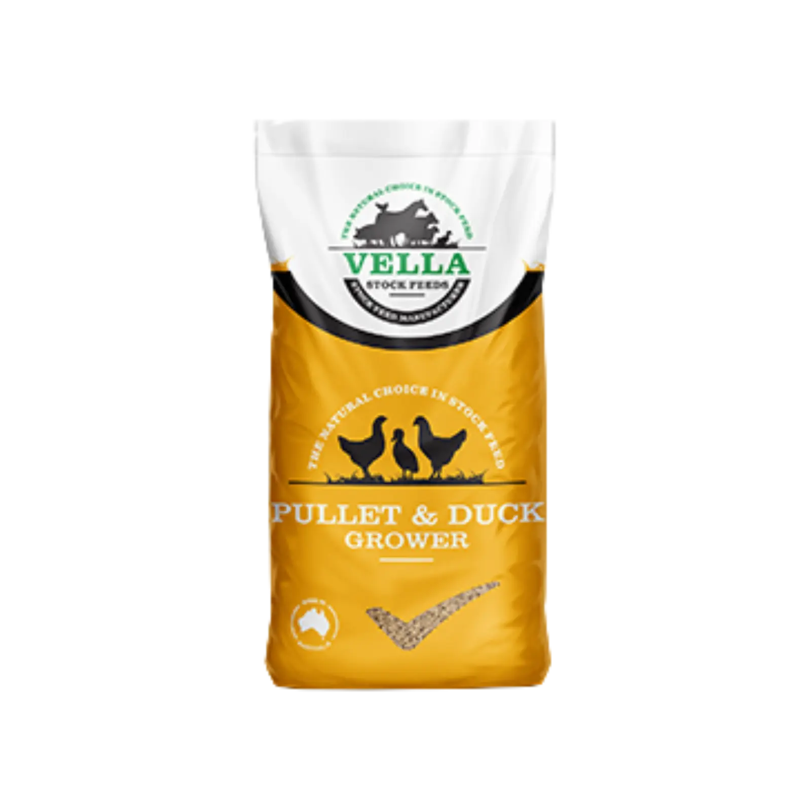 Vella Stock Feeds Pullet and Duck Grower 18kg Vella Stockfeeds