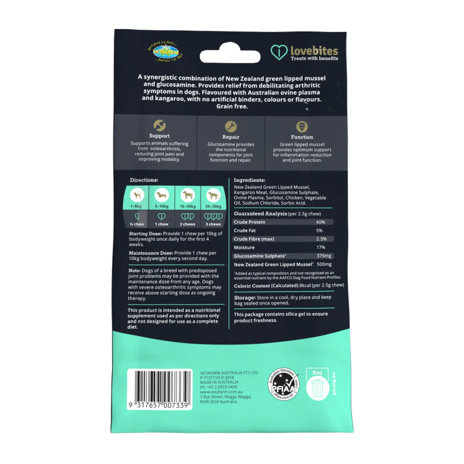 Vetafarm Lovebites FlexJoint Chews Vetafarm