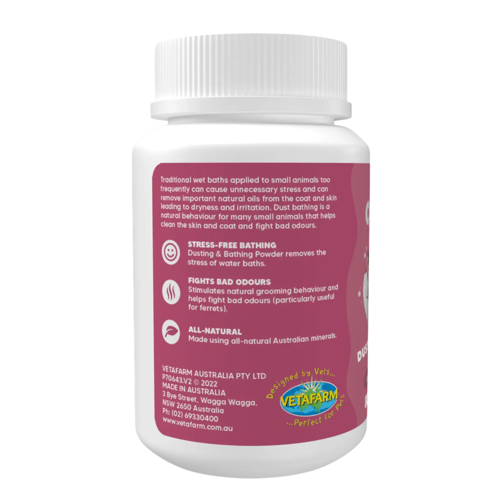 Vetafarm Origins Dusting & Bathing Powder - 80g Not Specified