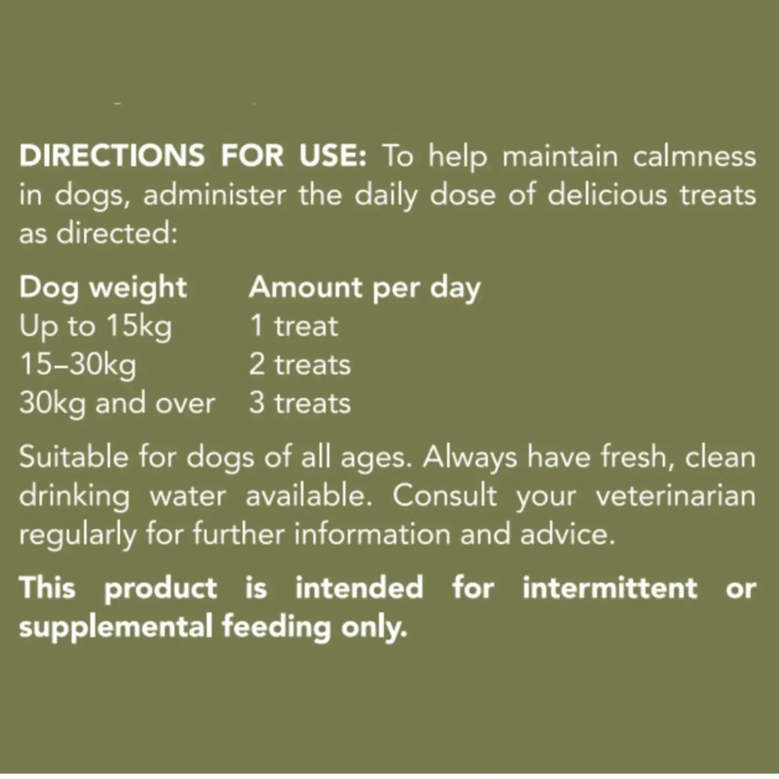 Vetalogica Hemp Clinicals Calming Dog Treats 225g Vetalogica