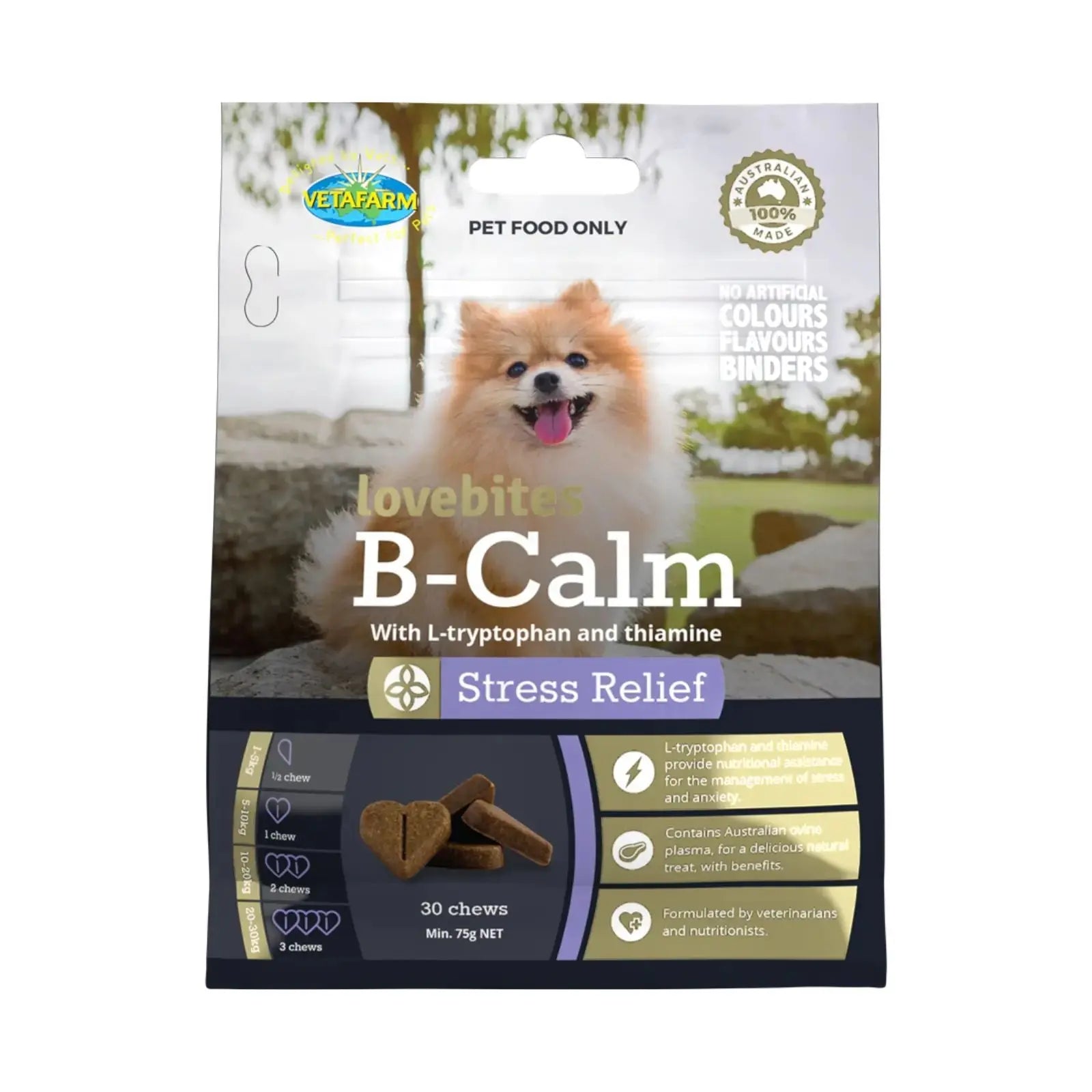 Vetfarm Lovebites B-Calm Chews Vetafarm