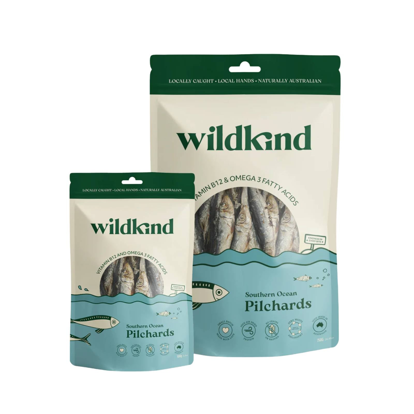 Wildkind Dog Treat Southern Ocean Pilchards
