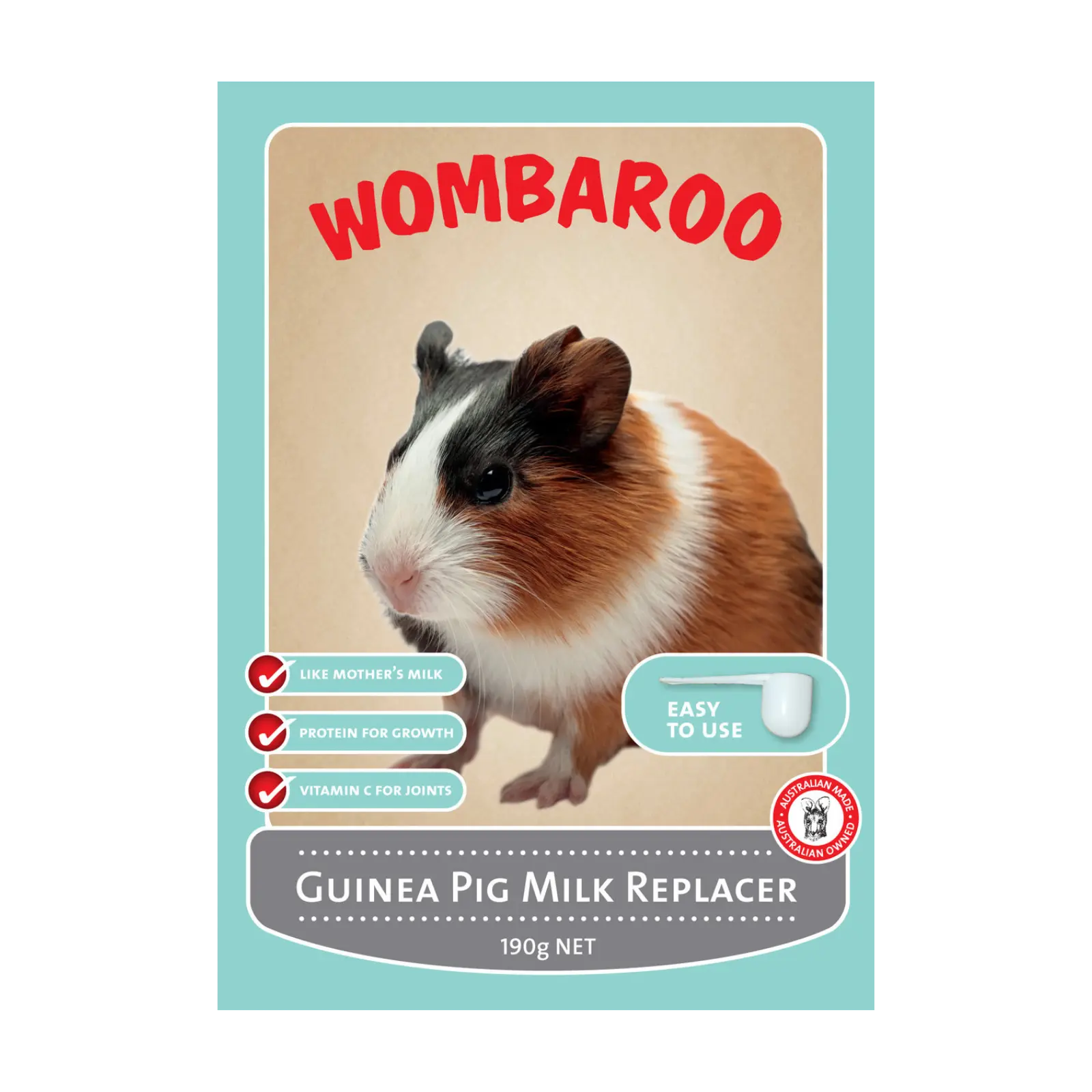 Wombaroo Guinea Pig Milk Replacer - 190g Wombaroo