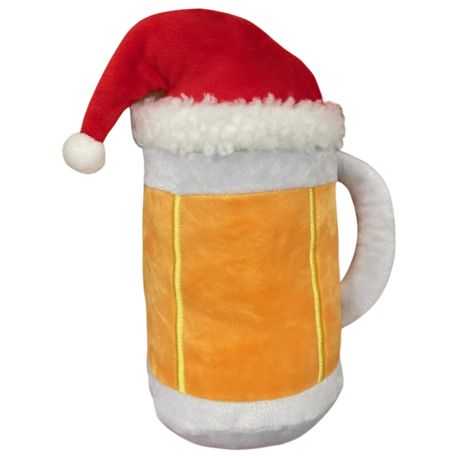 Xmas Beer Mug Dog Toy Fuzzyard